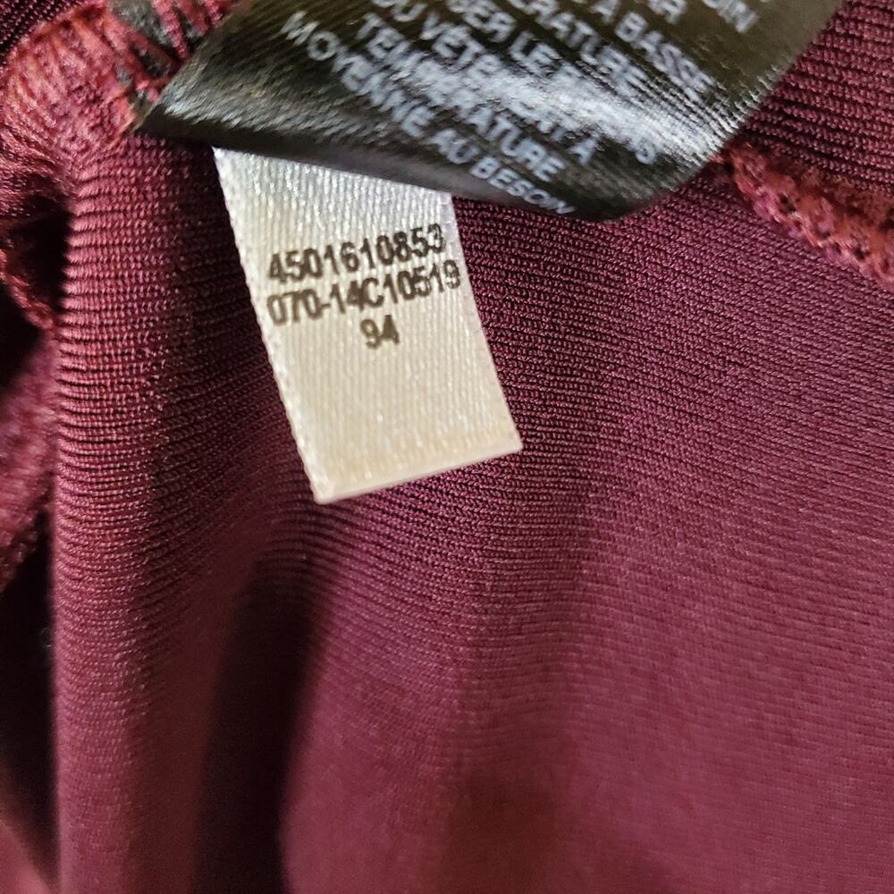 Chico's travelers Classic Long line cardigan sweater Dark Purple Size MED - Picture 9 of 11
